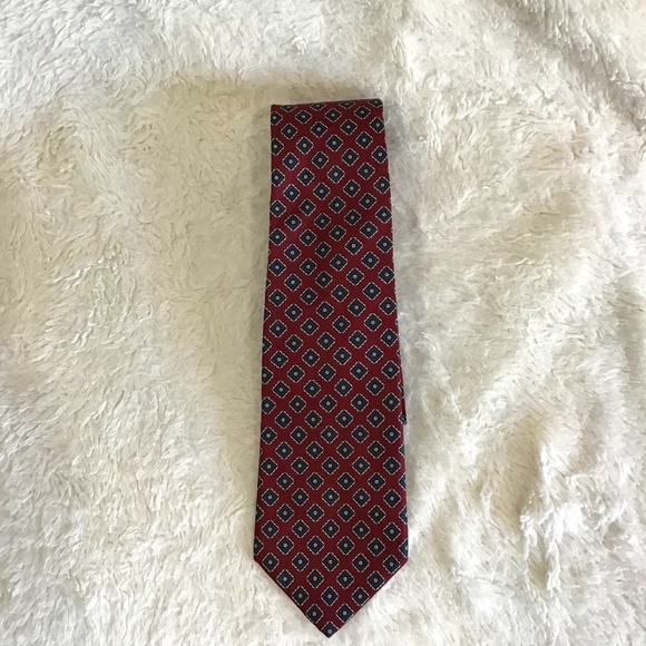 Alport & Ritchie Men Neck Tie Diamond Geometric Silk Made In USA Classic Modern - Picture 1 of 6